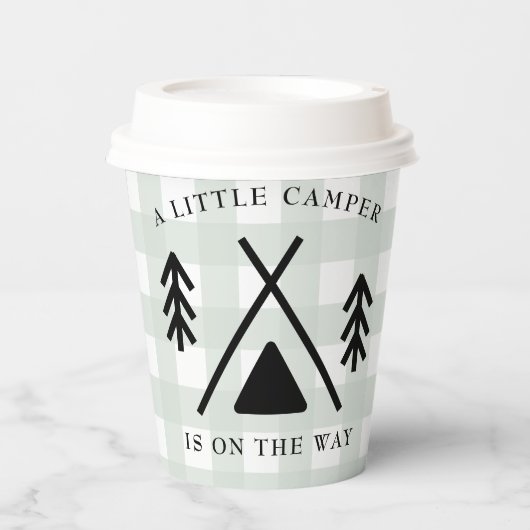 Camping Babydusche Pappbecher (Vorderseite)