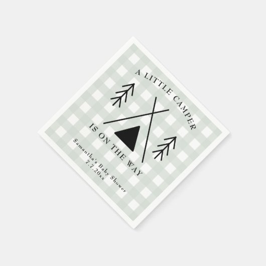 Camping Babydusche Serviette (Ecke)