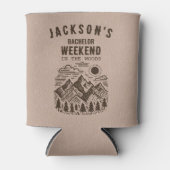 Camping Bachelor Party Dosenkühler (Vorderseite)