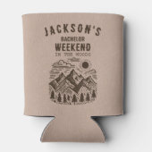 Camping Bachelor Party Dosenkühler (Rückseite)