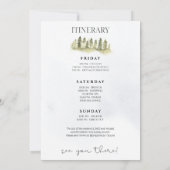 Camping Bacheloretour Einladung (Rückseite)