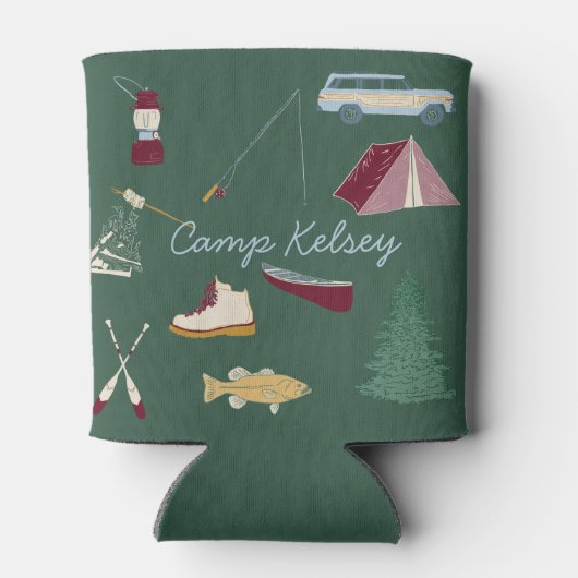 Camping Bachelorette Dosenkühler (Rückseite)