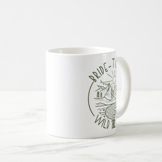 Camping Bachelorette Par Kaffeetasse (VorderseiteRechts)