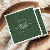 Camping Bachelorette Weekend Serviette