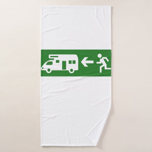 Camping Badehandtuch (Badehandtuch)
