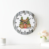 Camping Bear Camper Uhr (Zuhause)