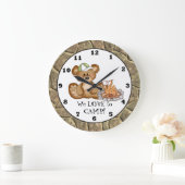 Camping Bear Camper Uhr 3 (Zuhause)