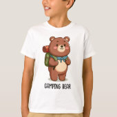 Camping Bear T-Shirt (Vorderseite)