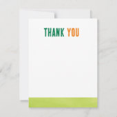 Camping bedankte sich bei Ihnen Dankeskarte (Rückseite)