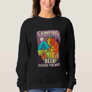 Camping Beer Sweatshirt