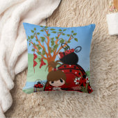 Camping bei 2 Kissen (Decke)