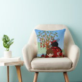 Camping bei 2 Kissen (Stuhl )