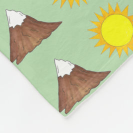 Camping Bergsee-Zauber im Val Piora Fleecedecke