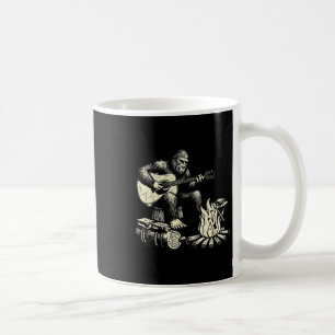 Camping Bigfoot S'more Fels Bigfoot Gitarre spiele Kaffeetasse