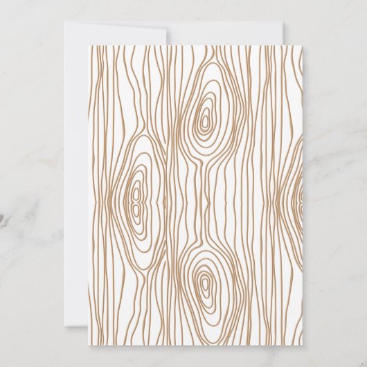 Camping Birthday Einladung (Rückseite)