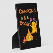 Camping & Boos Ghosts Camping Halloween Fotoplatte (Seite)