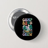 Camping Brautparty Camp Bachelorette Camp Bach C Button (Vorne & Hinten)