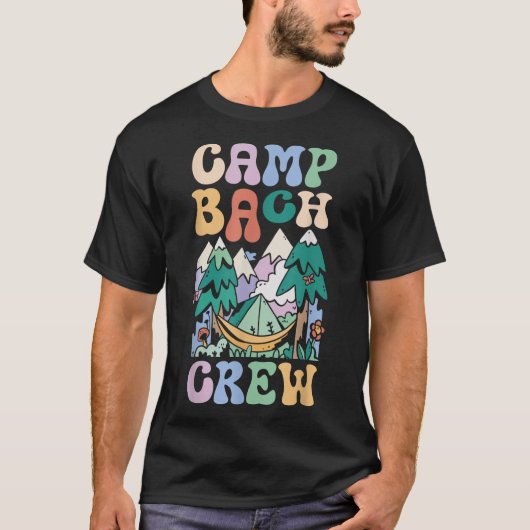 Camping Brautparty Camp Bachelorette Camp Bach C T-Shirt (Vorderseite)