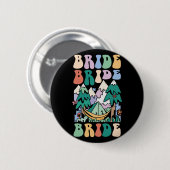Camping Brautparty Camp Bachelorette Camp Bridge Button (Vorne & Hinten)