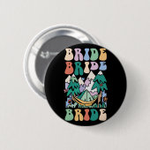 Camping Brautparty Camp Bachelorette Camp Bridge Button (Vorne & Hinten)