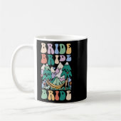 Camping Brautparty Camp Bachelorette Camp Bridge Kaffeetasse (Links)