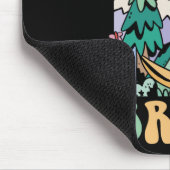 Camping Brautparty Camp Bachelorette Camp Bridge Mousepad (Ecke)