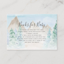 Camping-Bücher für Woodland-Tiere für die Babyumsc Visitenkarte