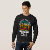 Camping Buddies Call Me Camping Oma Camper Sweatshirt (Vorne ganz)