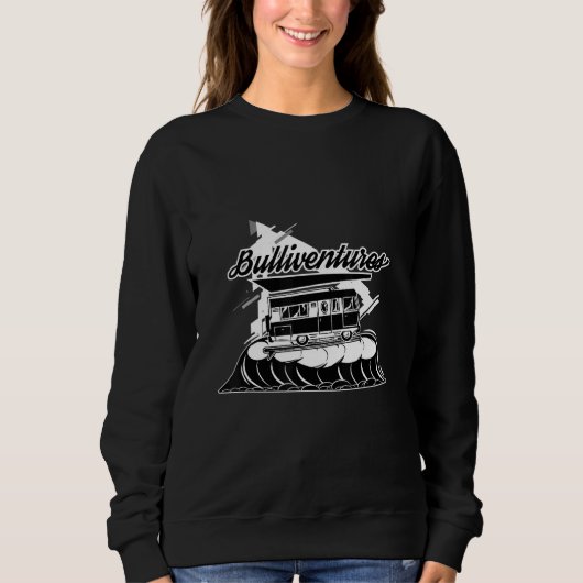 Camping-Bulliventures I Travel Surfhome V Sweatshirt (Vorderseite)