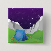 Camping Button (Vorderseite)