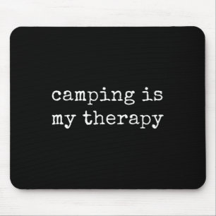 Camping By Design Tee Company Uni-Erwachsene Campi Mousepad