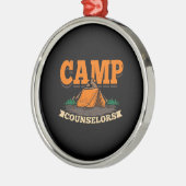Camping - Camp Counselor Ornament Aus Metall (Links)