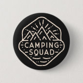 Camping Camp Squad Adventure Buddy Button (Vorderseite)