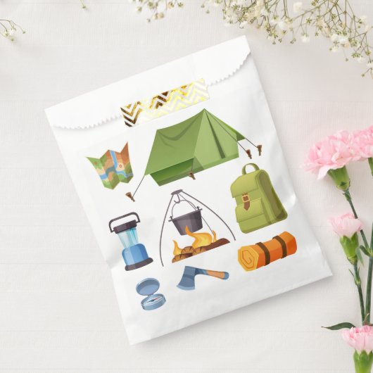 Camping Camp Zelt Geburtstagsparty Geschenktütchen (Versiegelt)