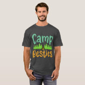 Camping Camper Camp lustig T-Shirt (Vorne ganz)