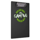 Camping Camper-Geschenk Klemmbrett (Rechts)