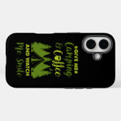Camping Camper Kaffee Geschenk Case-Mate iPhone Hülle (Rückseite (Horizontal))