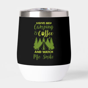 Camping Camper Kaffeegenuss