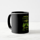 Camping Camper Kaffeegenuss Tasse (Vorderseite Links)