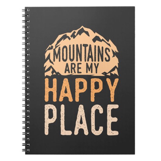 Camping - Camper Mountain Geschenke Notizblock (Vorderseite)