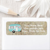 Camping Camper Personalisierte Rücksendeadresse (Insitu)