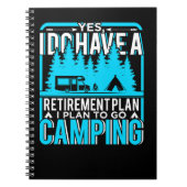 Camping Camper Reisende Abenteuer Outdoor Suivalis Notizblock (Vorderseite)