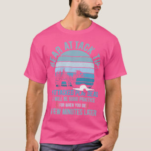 Camping Camper Trick Bear Attack Tipp bei Angriff  T-Shirt