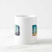Camping Camper und Wanderer Papa Kaffeetasse (Mittel)