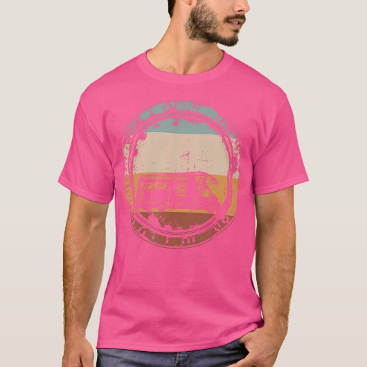 Camping Camper Van Mobile Zuhause Caravan Motorhom T-Shirt (Vorderseite)