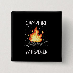 Camping Campfire Button