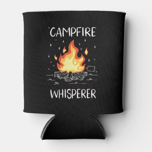 Camping Campfire Dosenkühler (Vorderseite)