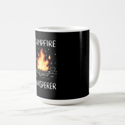 Camping Campfire Kaffeetasse (VorderseiteRechts)