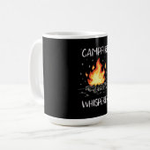 Camping Campfire Kaffeetasse (Vorderseite Links)