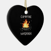 Camping Campfire Keramik Ornament (Rechts)
